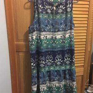 Loft Drop-waist dress. Xl.